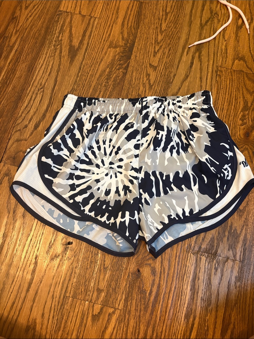 Blue and Grey athletic shorts